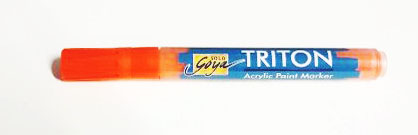 Triton Acrylic Paint Marker 1-4 mm - Genuine Deep Orange